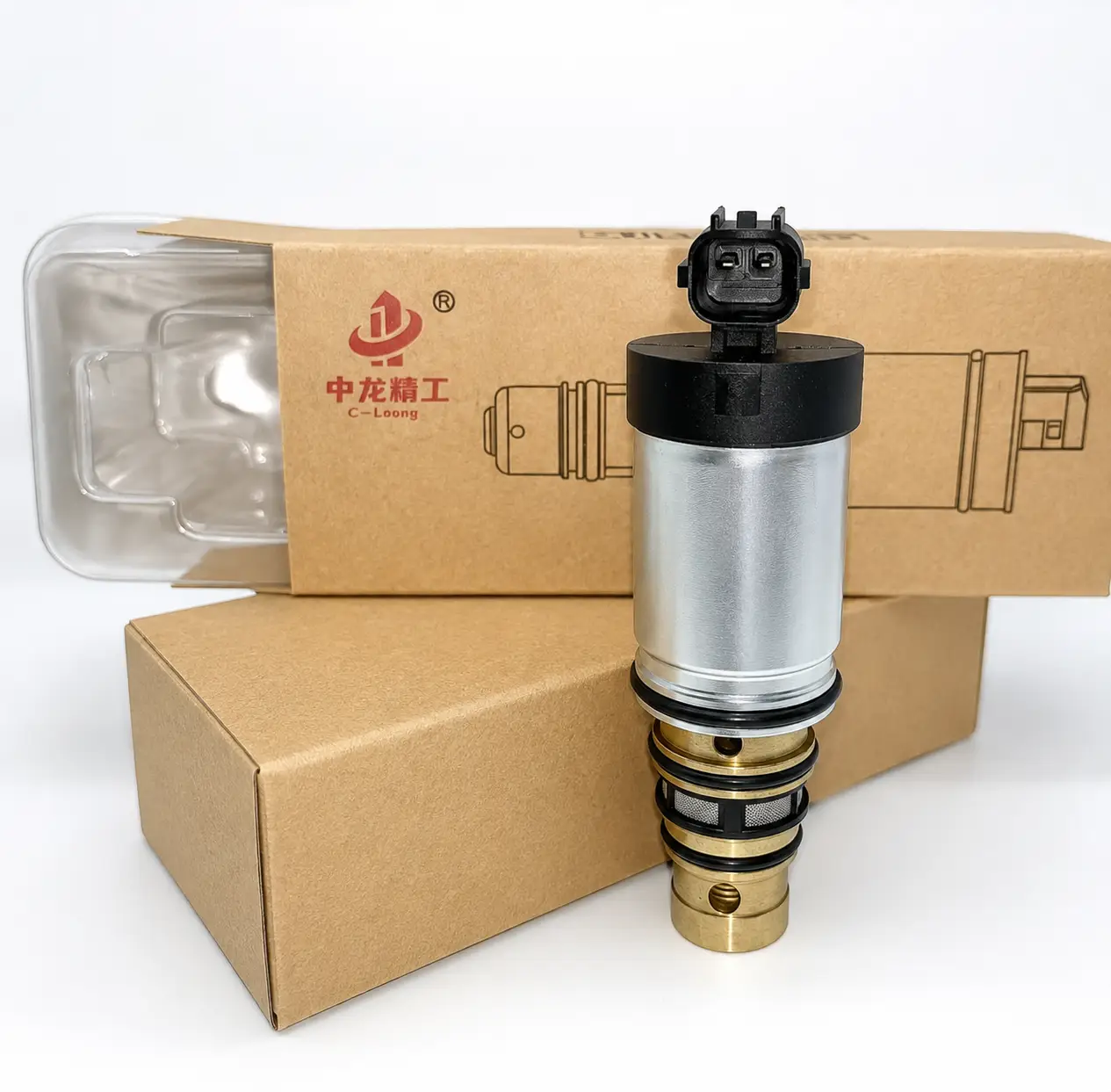 Auto AC Compressor Control Valve Packaging