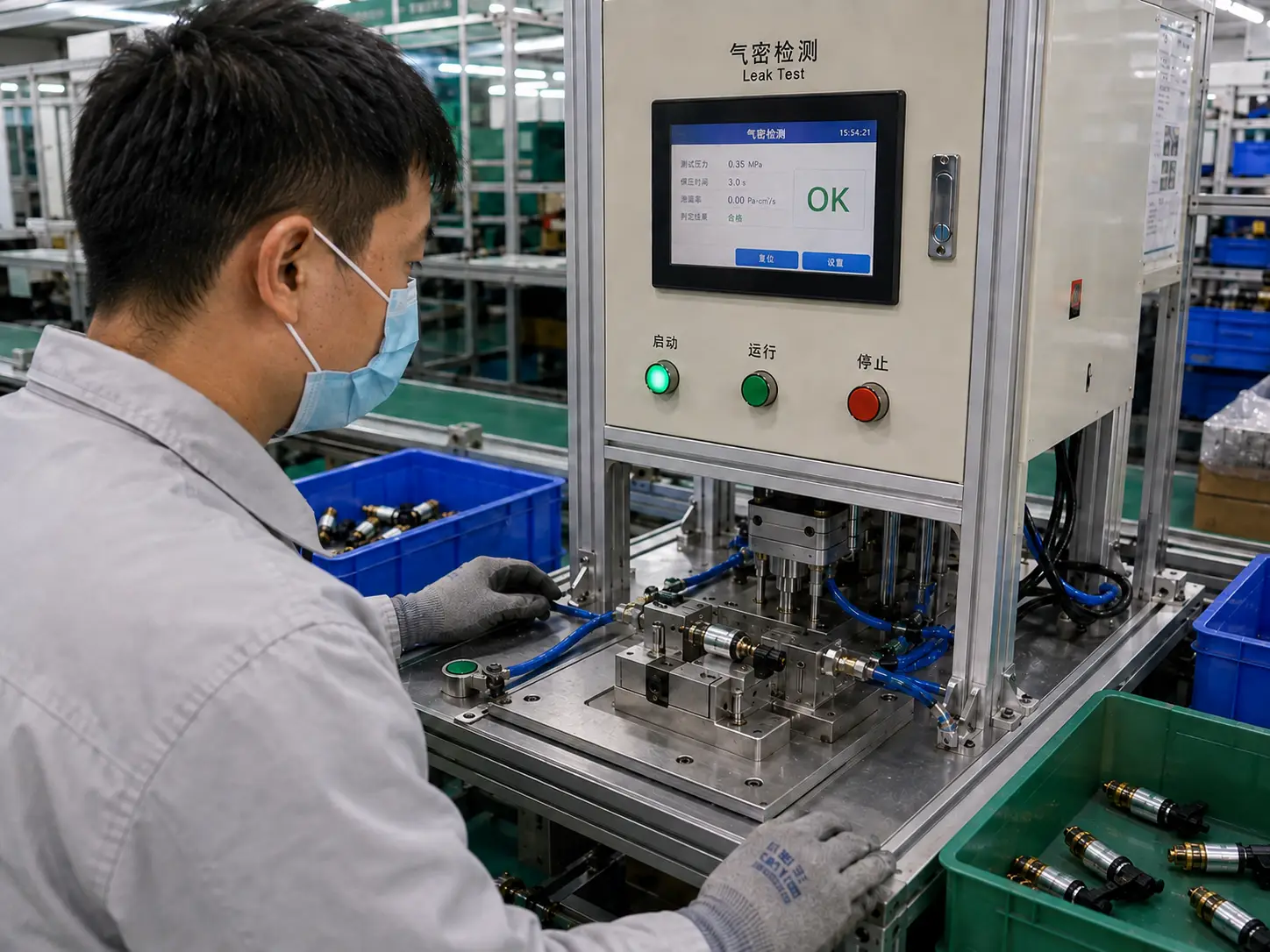 Testing of Auto A/C Compressor Control Valves