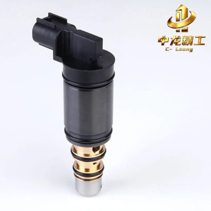 	CL-2007 Auto AC compressor control valve, upright view with connector on top